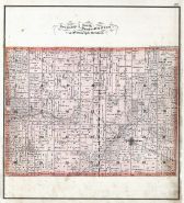 Township 2 North, Ranges 10 and 11 East, Parkersburg, Graville and Matoon R.R., Sugar Creek, Genterry Creek, Richland County 1875